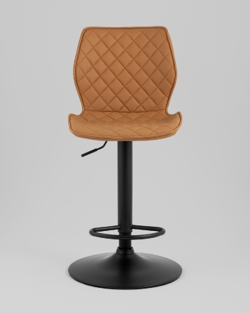 Стул барный Dome экокожа коричневый 2 шт.