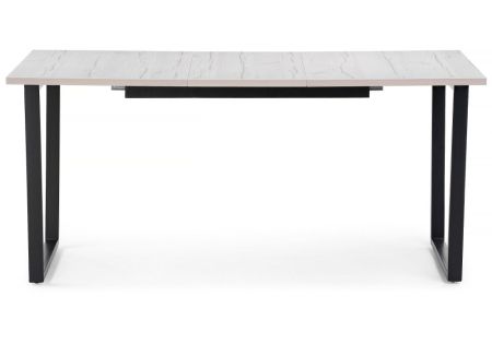 Стол деревянный раскладной Лота Лофт 120*25 мм черный матовый, юта