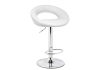 Барный стул Oazis белый, хром