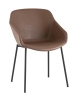 Стул Ashby экокожа светло-коричневый
