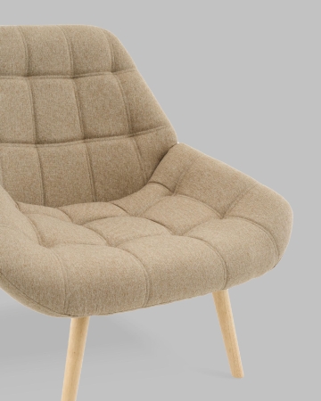 Кресло Олби Квадро бежевый