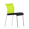 Стул офисный K-26 черно-зеленый