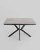 Стол раскладной Marmer 120-180*80*76 керамика антрацит
