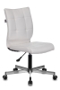 Кресло CH-330M белый Lincoln 100 экокожа, крестовина металл хром