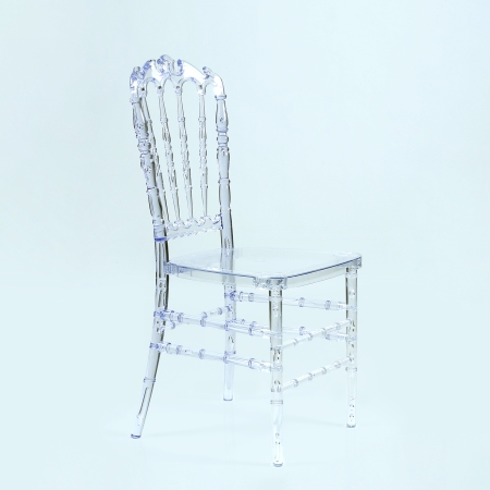 Стул N-105 Crown прозрачный банкетный разборный