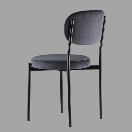Стул Maso велюр темно-серый