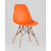 Стул Eames Style DSW оранжевый (разборный каркас)