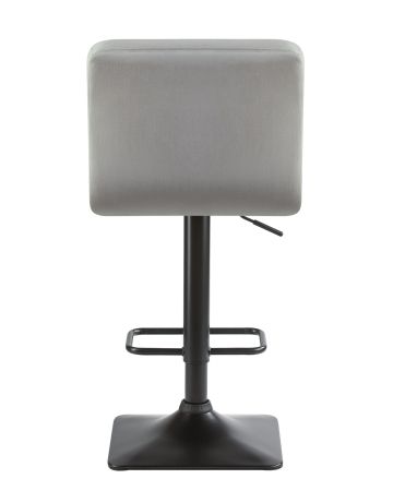 Стул барный DOMINIC серый велюр MJ9-75
