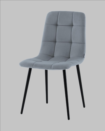 Стул Одди NEW велюр серый
