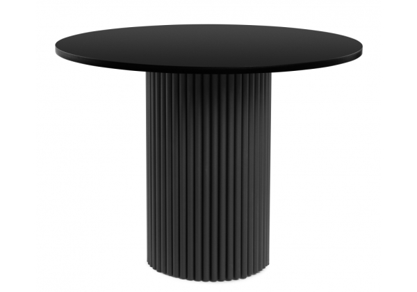 Стол деревянный Барел 110 черный, черный