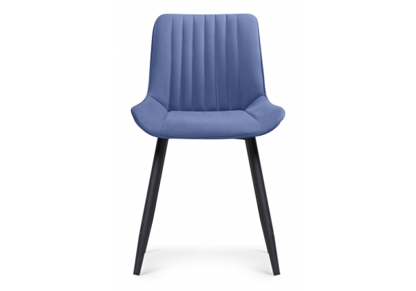 Стул на металлокаркасе Вейв 4 шт синий, черный Стул на металлокаркасе Вейв 4 шт синий, черный