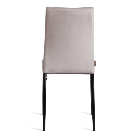 Стул CAPRI (mod. BC565-DC) светло-серый, черный