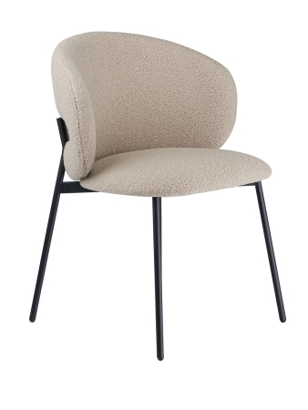 Стул для кухни SOLIS бежевый экомех HUSH 130