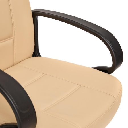 Кресло СН747 экокожа, бежевый