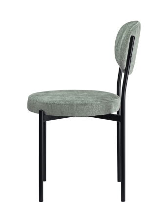 Стул Maso шенилл зеленый ELEMENT 694