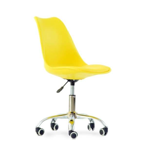 Компьютерное кресло Sephi Roll желтое