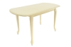 Стол "Прага 110" раздвижной 1100х700 тон 10 слоновая кость RAL 1015