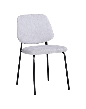 Стул обеденный Patrys светло-серый шенилл 4 шт.