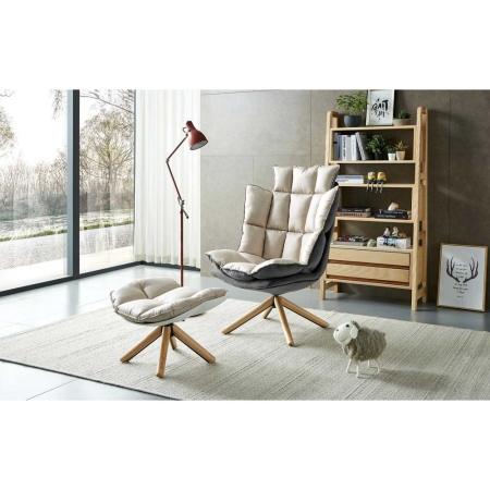 Кресло DС-1565C бежевый HE510-01B