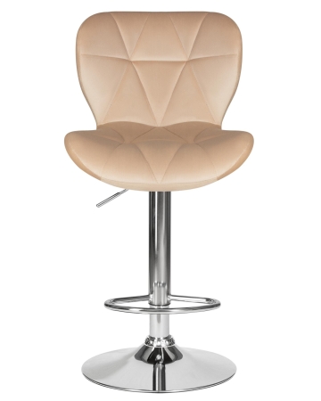 Набор 2 шт Стул барный BARNY, бежевый велюр (MJ9-10)
