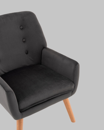 Кресло Райт серый