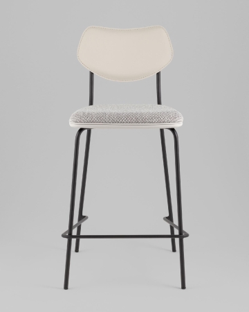 Стул полубарный Casey серый