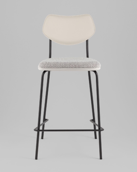 Стул полубарный Casey серый