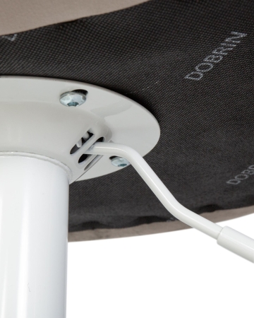 Набор 2 шт Стул барный TAILOR WHITE, серый велюр (MJ9-75)