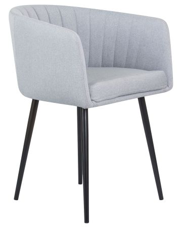 Стул обеденный ALINA серо-голубая ткань LAR-106D-23