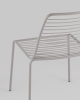 Стул Дели металл серый