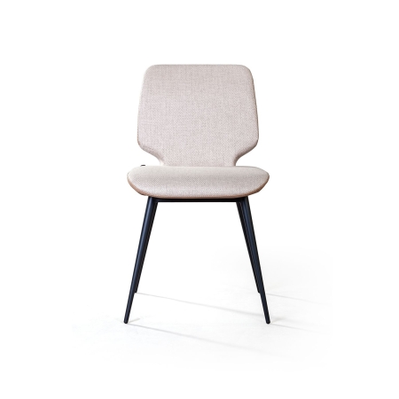 Стул Adam рогожка комби бежевый