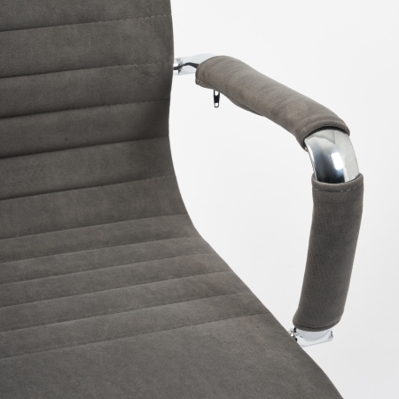 Кресло URBAN флок, серый