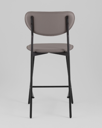 Стул полубарный Minnie серый