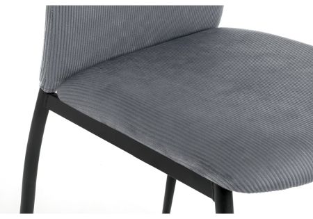 Стул Tod серый, черный Стул Tod серый, черный