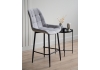 Барный стул Челси 360 светло-серый (zd 960), черный np