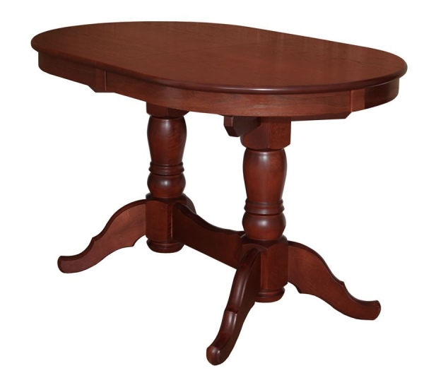 Стол Презент махагон, массив березы, шпон Стол Презент махагон, массив березы, шпон