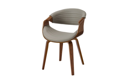 Стул JY1829-7s серый, орех