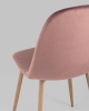 Стул Валенсия велюр пыльно-розовый