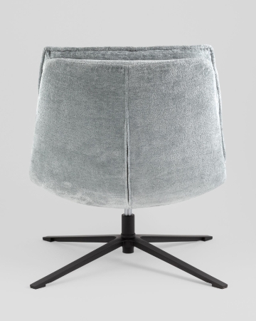 Кресло лаунж Lazy серый