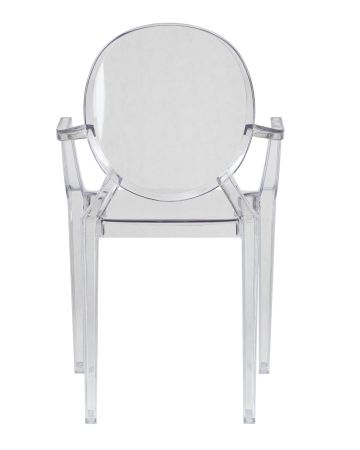 Стул обеденный LOUIS GHOST прозрачный