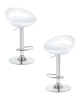 Набор 2 шт Стул барный DISCO, белый
