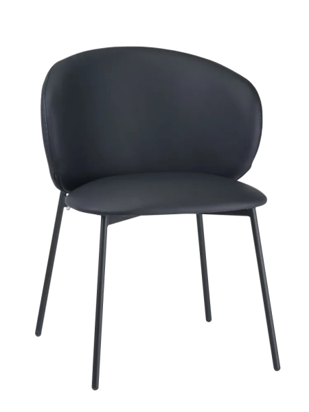 Стул для кухни SOLIS черный экокожа NAPPA 999