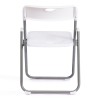 Стул складной FOLDER (mod. 3017H) белый, серый