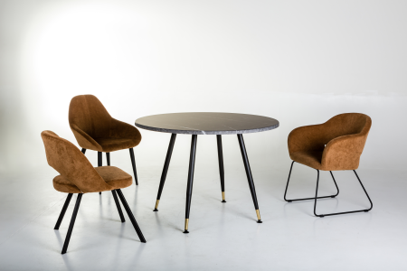 Кресло Oscar Кор/Линк золото