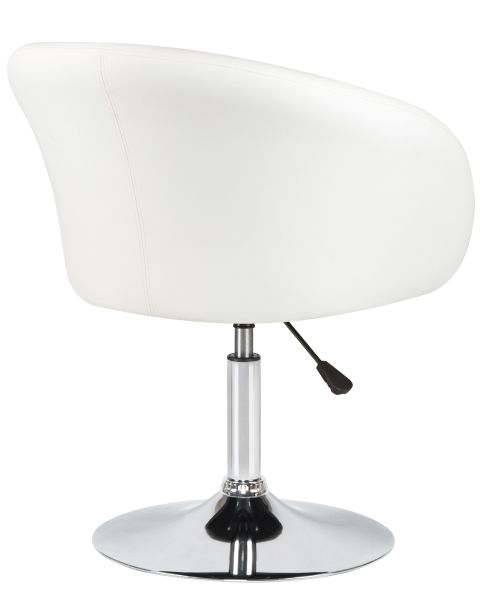 Кресло дизайнерское EDISON (белый)