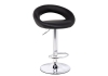 Барный стул Oazis черный, хром