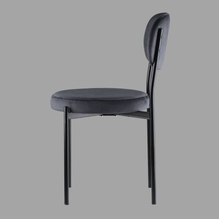 Стул Maso велюр темно-серый