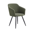 Стул DC-1727-2 зеленый PK598B-7 с черными ножками Стул DC-1727-2 зеленый PK598B-7 с черными ножками
