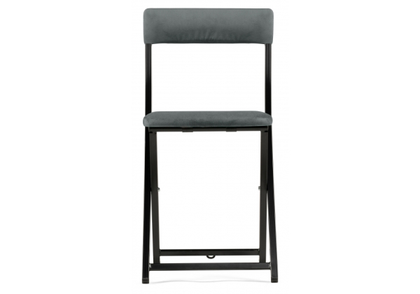 Стул на металлокаркасе Elevis темно-серый, черный Стул на металлокаркасе Elevis темно-серый, черный