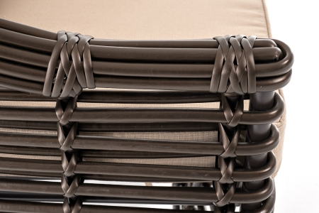 "Ницца" кресло из искусственного ротанга, бронзовый